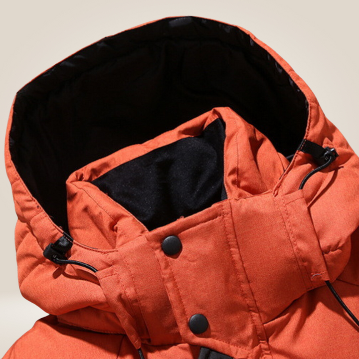 Winterjacke Herren | Warmer Parka Herren | Wattiertes Design
