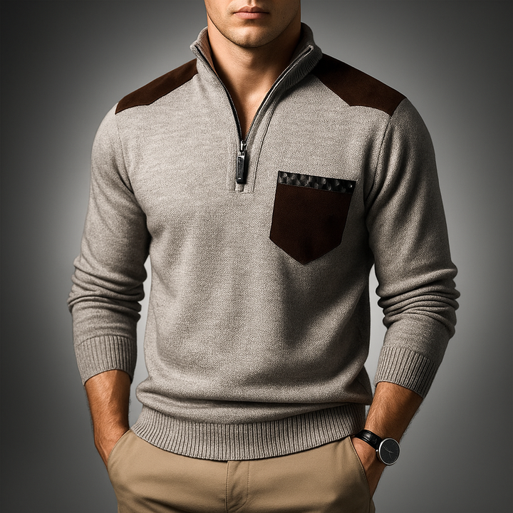 Pullover Herren | Modern Schlicht Elegant | Klassisch Herren Pulli