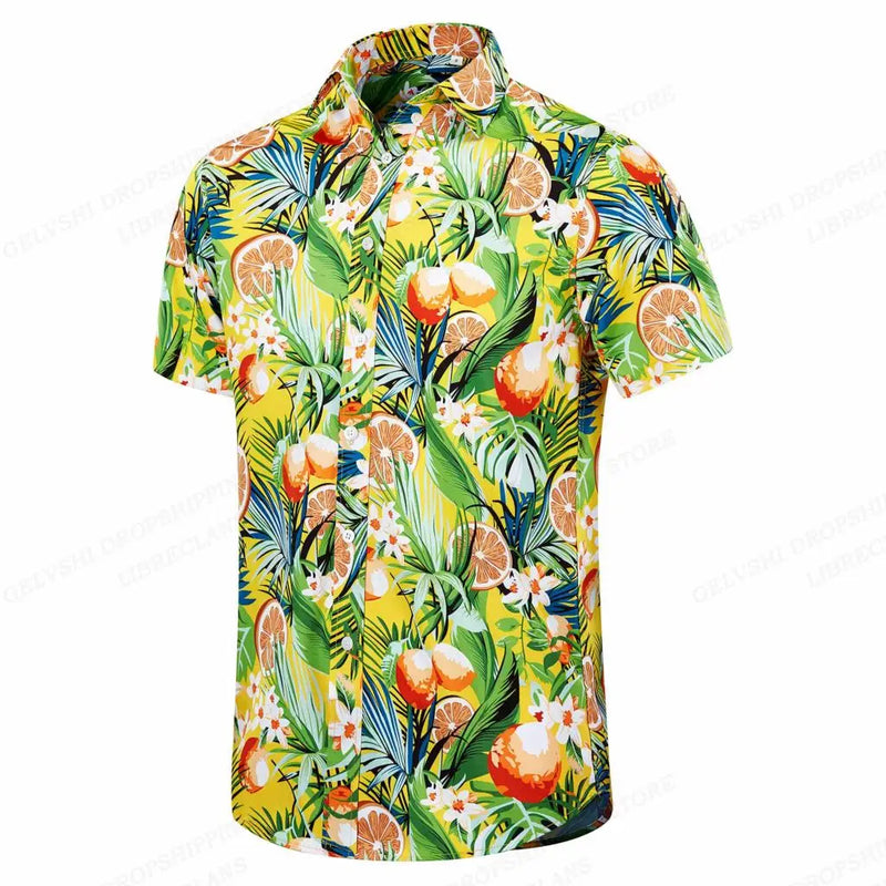 Herren Shirt | Palmenprint | Sommerlicher Look | Sommer