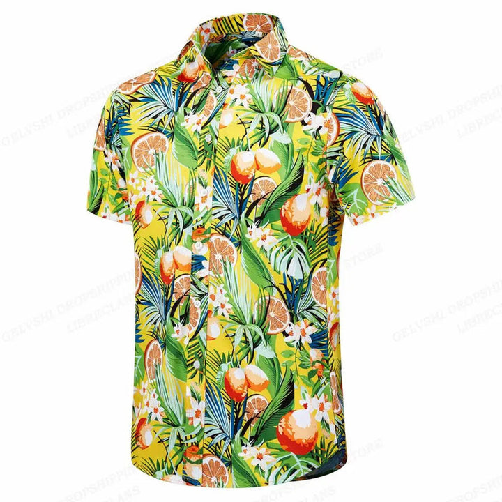 Herren Shirt | Palmenprint | Sommerlicher Look | Sommer