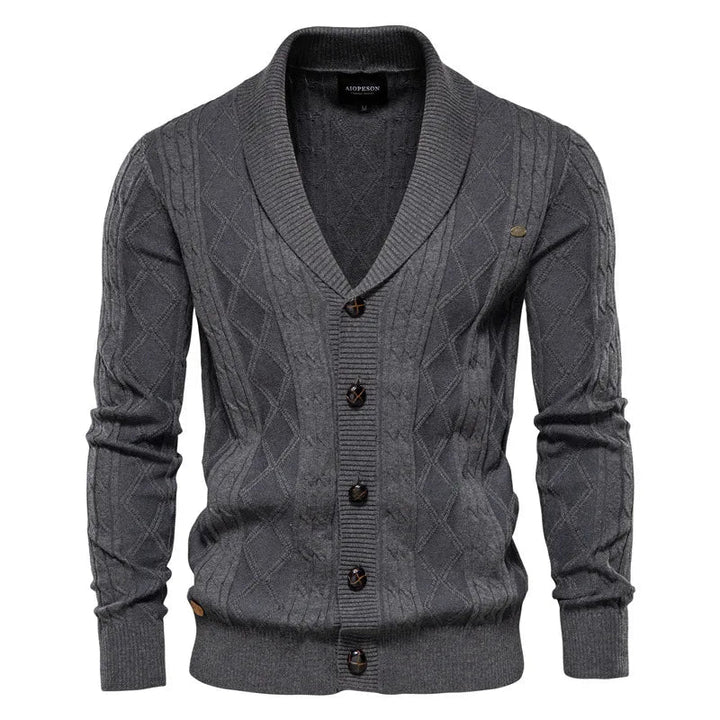 Cardigan Herren | Elegant Getailleert Klassisch | Stilvoll Kleider Look