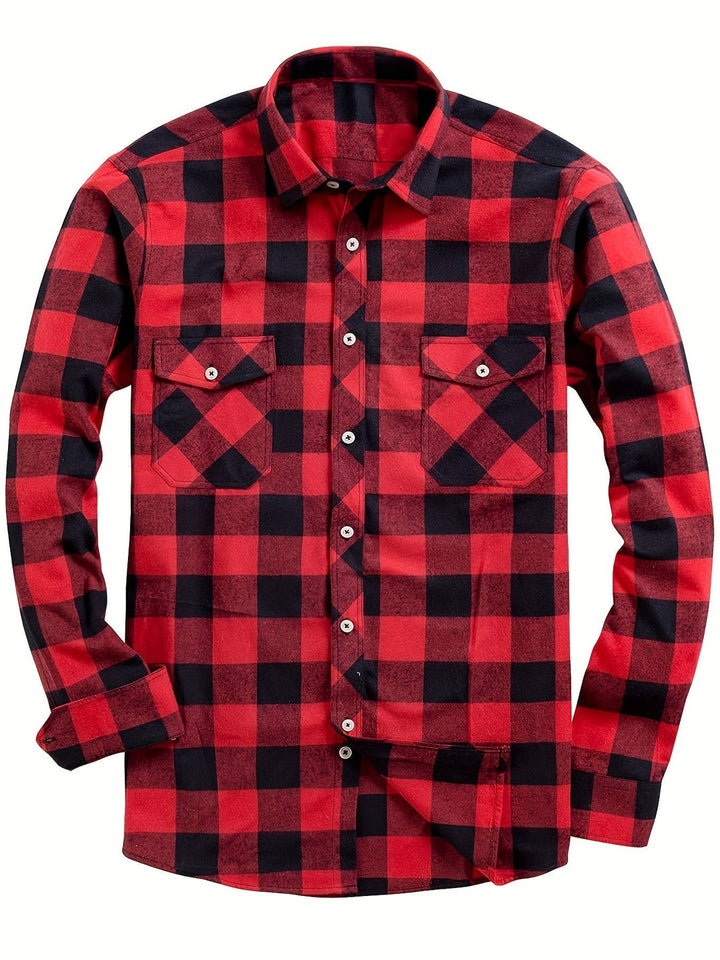 Herren Hemd | Regular Fit | Mit Knopfleiste | Herbst