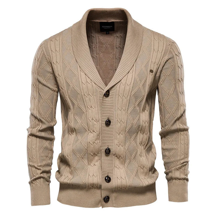 Cardigan Herren | Elegant Getailleert Klassisch | Stilvoll Kleider Look