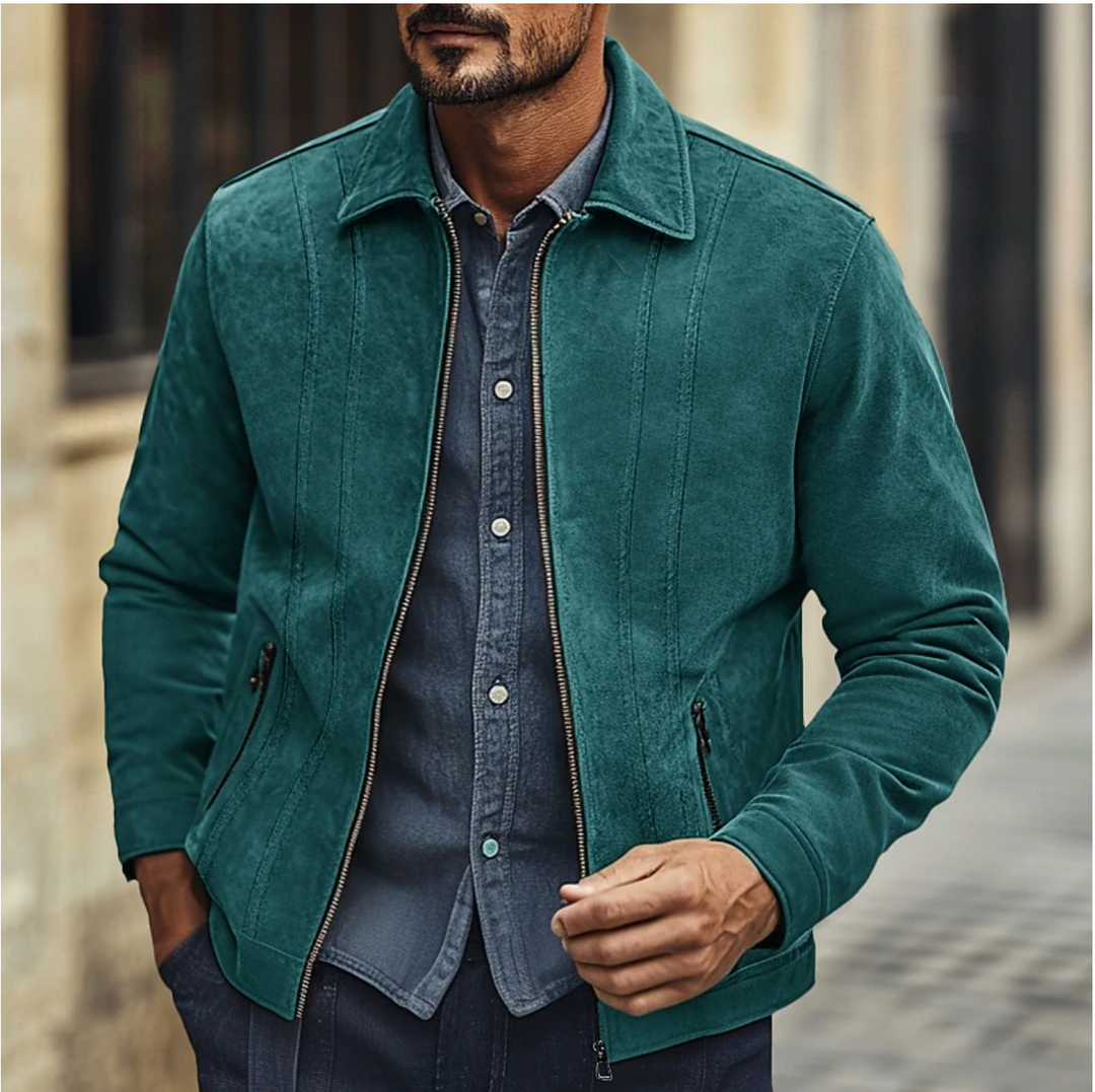 Herren Jacke | Regular Fit | Mit Reißverschluss | Frühling