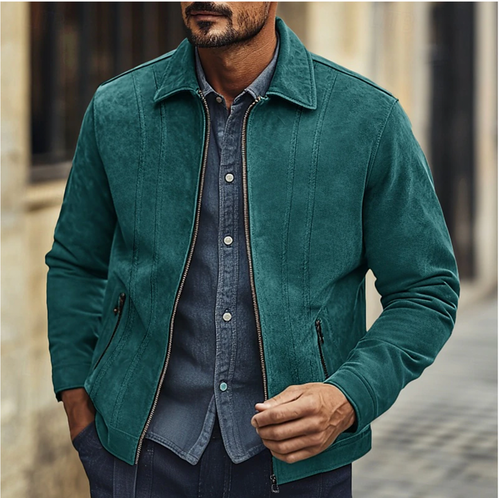 Herren Jacke | Regular Fit | Mit Reißverschluss | Frühling