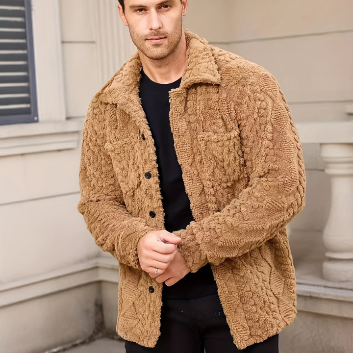 Winterjacke Herren | Casual Bontjacke | Stilvolle Jacke Herren