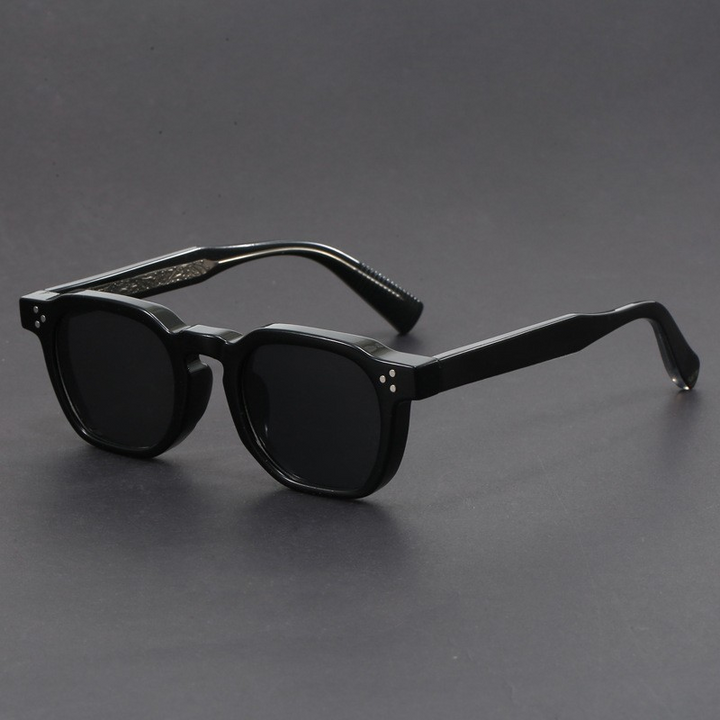Herren Sonnenbrille | Retro Stil | Runde Form | Sommer