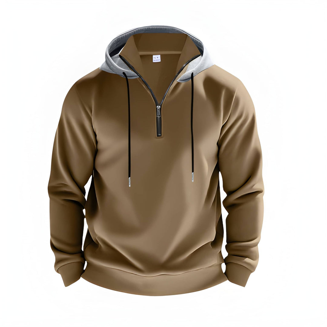 Sweatshirt Herren | Glatte Oberfläche Sportlich | Modern Kleider Herren