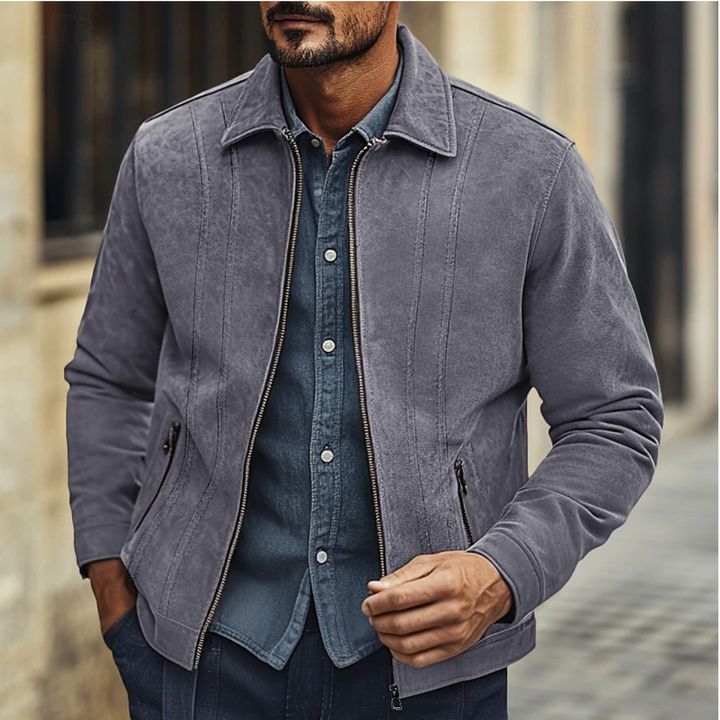 Herren Jacke | Regular Fit | Mit Reißverschluss | Frühling