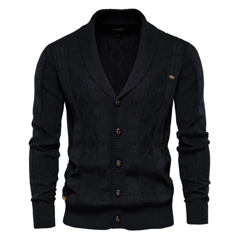 Cardigan Herren | Elegant Getailleert Klassisch | Stilvoll Kleider Look