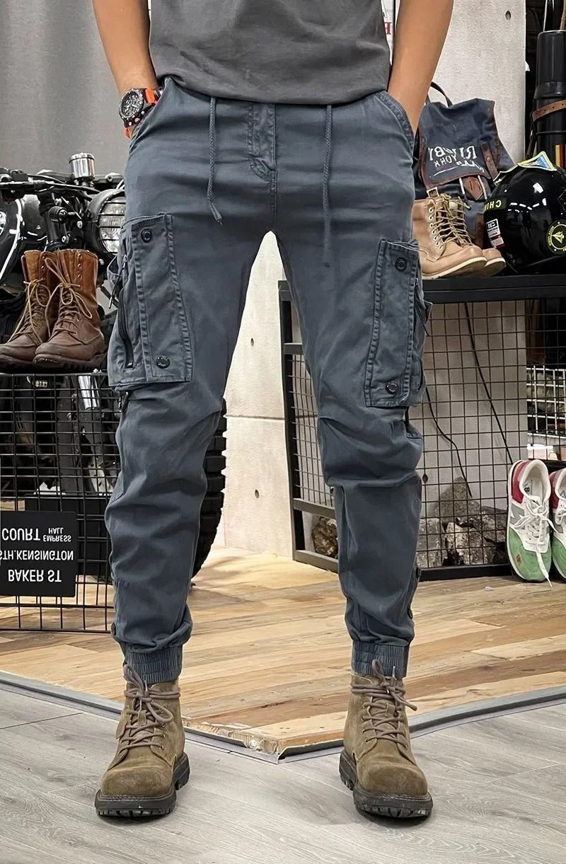 Herren Hose | Cargo | Elastischer Bund | Herbst