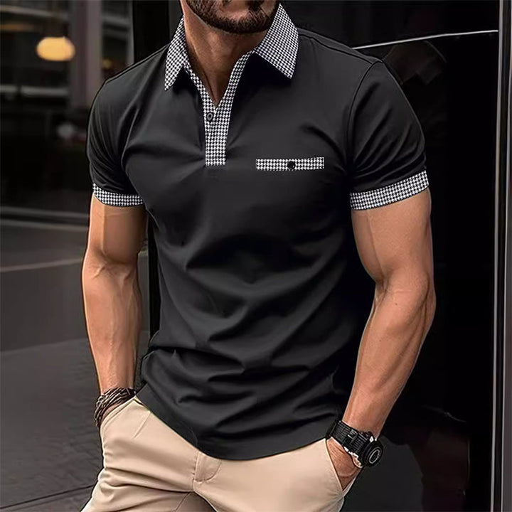 Herren Polohemd | Schmale Passform | Mit Knopfleiste | Sommer