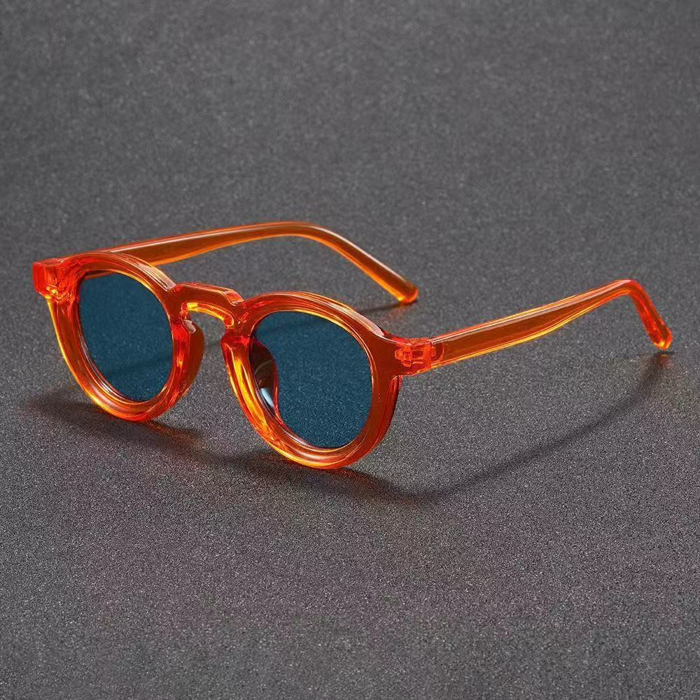 Herren Sonnenbrille | Rundes Gestell | Moderner Look | Sommer