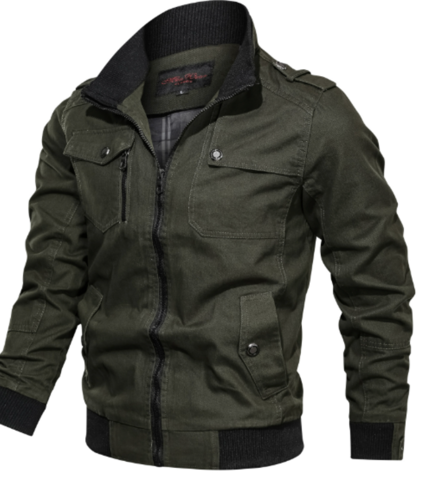 Winterjacke Herren | Jacke Herren Winddicht | Warmer Army Stil