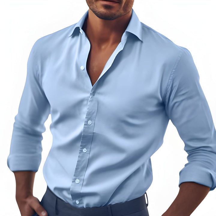 Hemd Herren | Klassisch Zeitlos Elegant | Kleider Stilvoll Modern