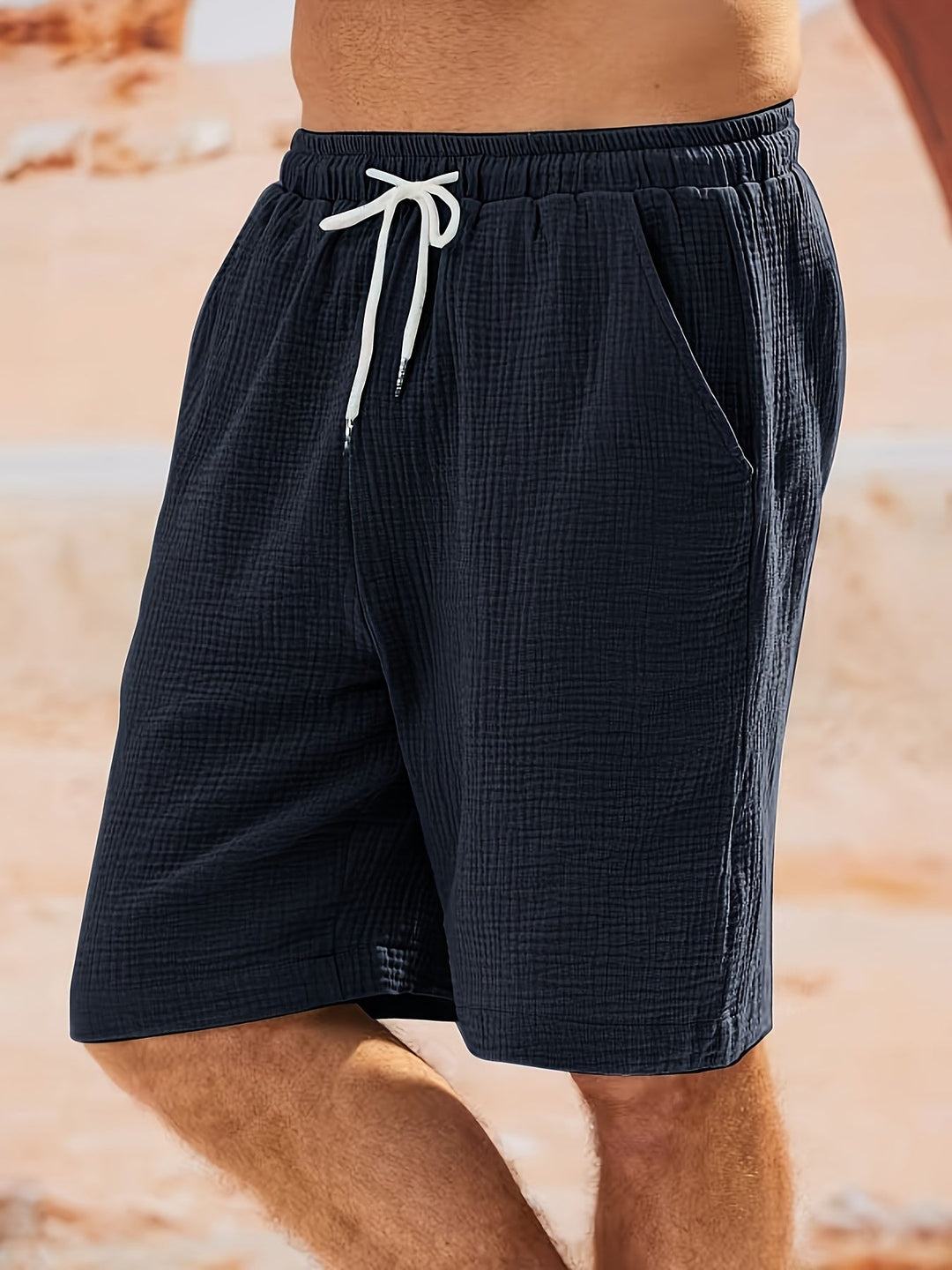 Herren Shorts | Lockerer Schnitt | Kordelzug | Sommer
