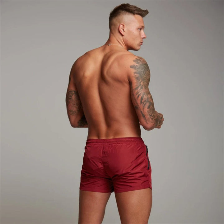 Herren Badeshorts | Slimfit | Mit Kordelzug | Sommer