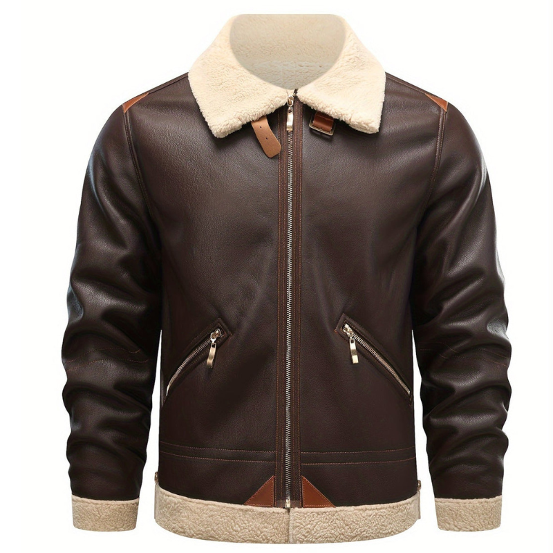 Winterjacke Herren | Winddicht & Gefüttert | Elegante Jacke für Kalte Tage