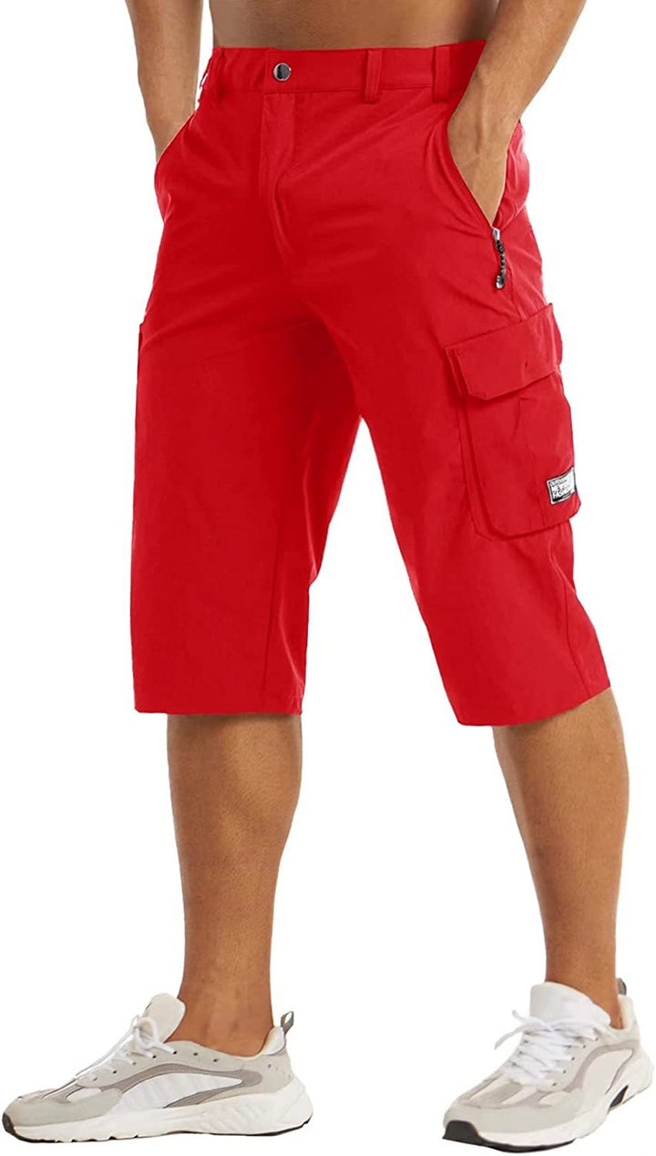 Herren Shorts | Cargo | Reißverschluss | Sommer Utility