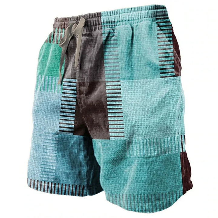 Herren Shorts | Retro | Mit Kordelzug | Sommer