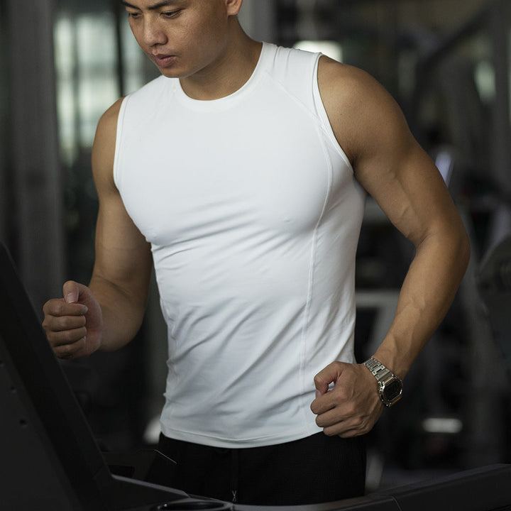 Herren Sporttop | Slimfit | Ärmellos | Sommer