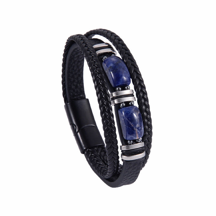 Herren Armband | Geflochten | Struktur Design | Mit Verschluss