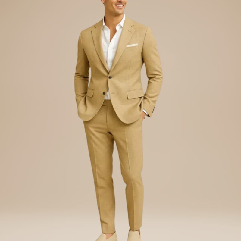 Herren Set | Elegantes Zweiteiliges Kostüm | Kleider Elegant