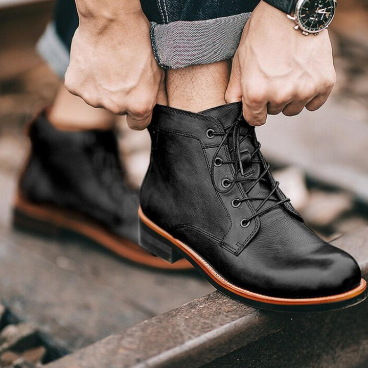 Schuhe Herren | Klassische Winter Boots | Warme Winterschuhe