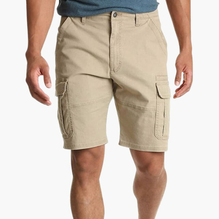 Herren Cargo Shorts | Gerade Passform | Seitentaschen | Sommer