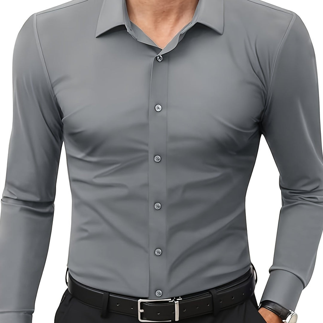 Herren Hemd | Slim Fit | Eleganter Stil | Sommer