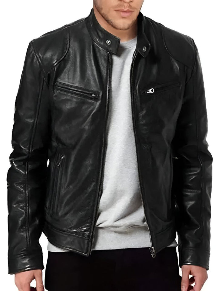 Herren Jacke | Slimfit | Mit Reißverschluss | Herbst