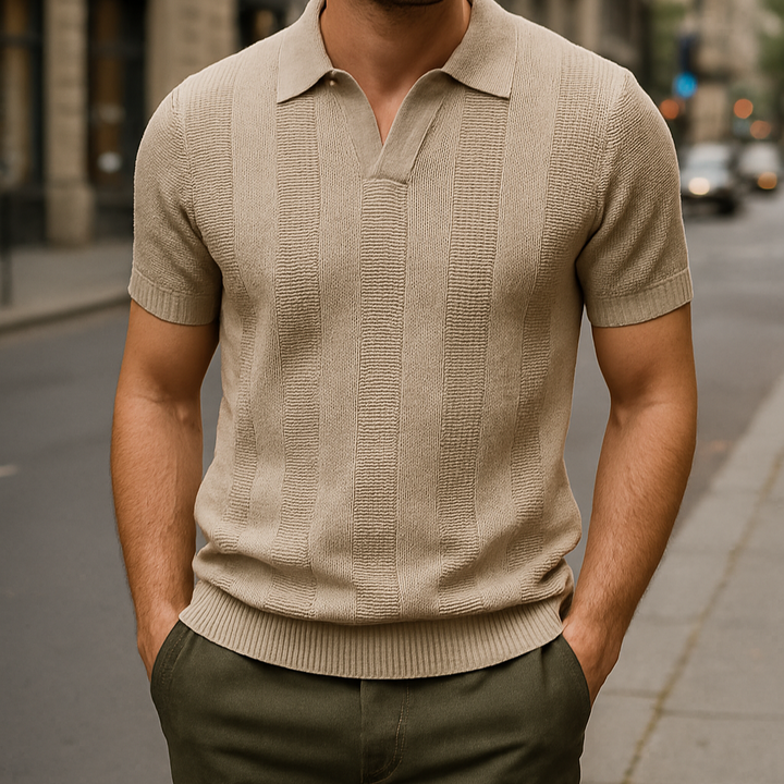 Herren Hemd | Slimfit Stil | Kurze Ärmel | Sommer