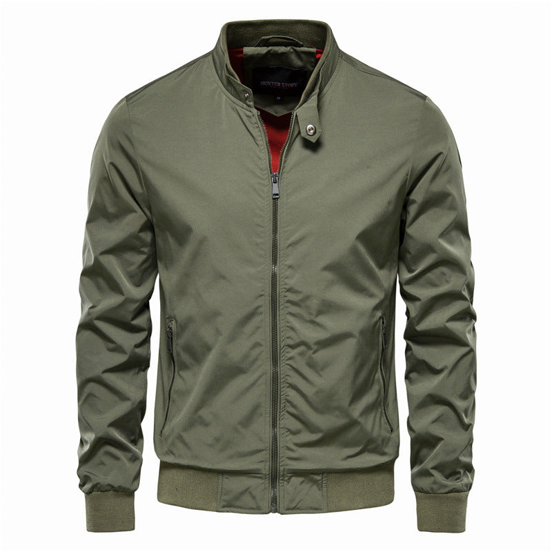 Jacke Herren | Steppjacke Herren Übergang | Moderner Stehkragen