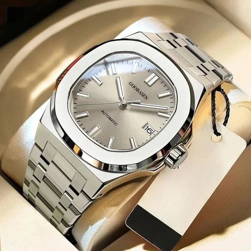 Herren Uhr | Elegant | Edelstahlarmband | Sommer