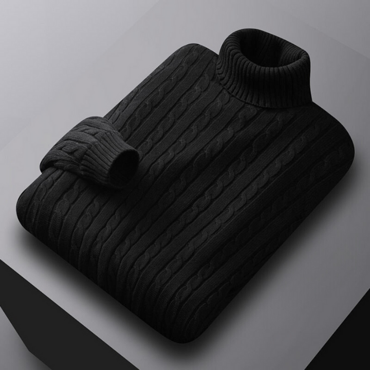 Pullover Herren | Rollkragenpullover Herren | Einfarbig Casual Basic