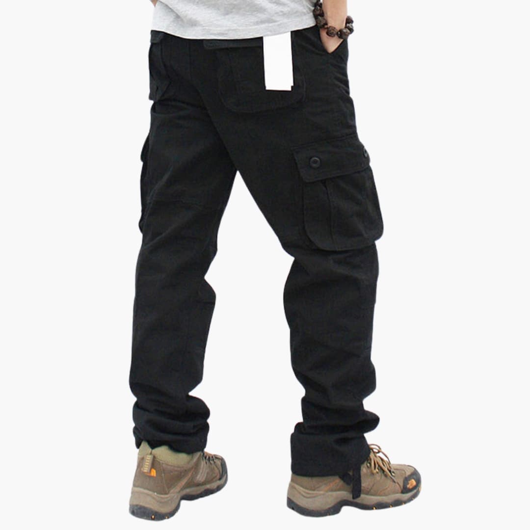 Herren Cargohose | Gerade Passform | Seitentaschen | Sommer