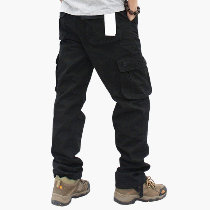 Herren Cargohose | Gerade Passform | Seitentaschen | Sommer