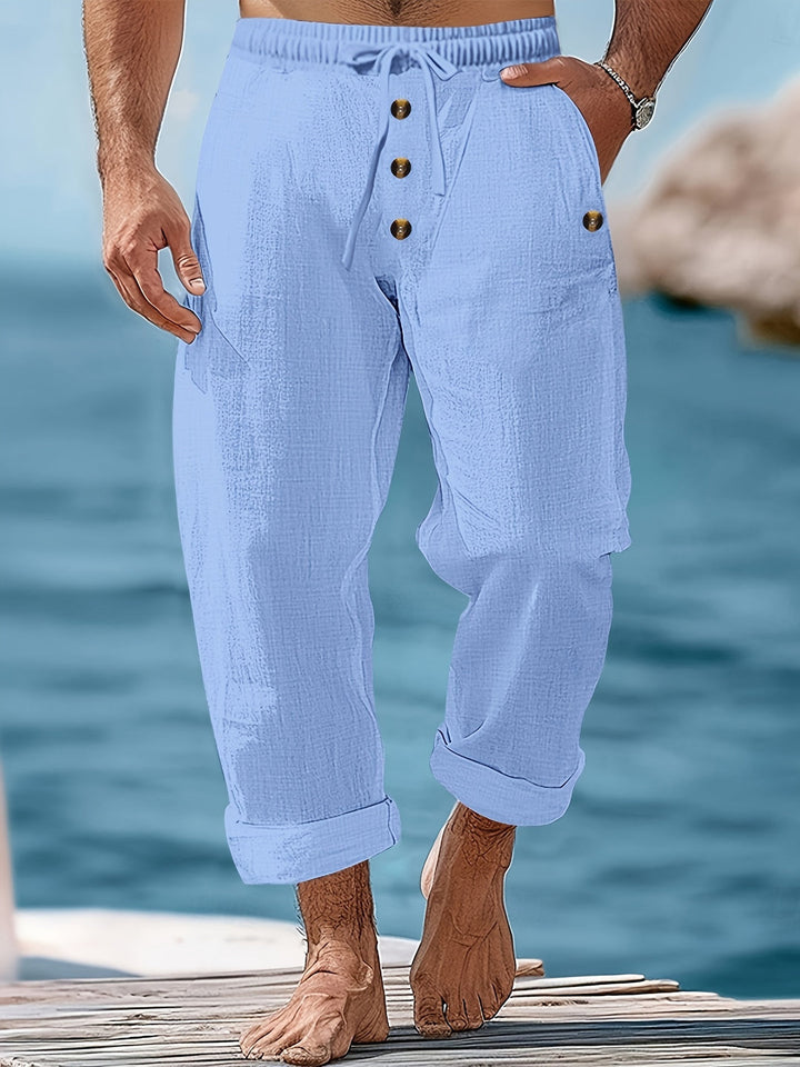 Herren Hose | Straight | Schlupfmodell | Sommer