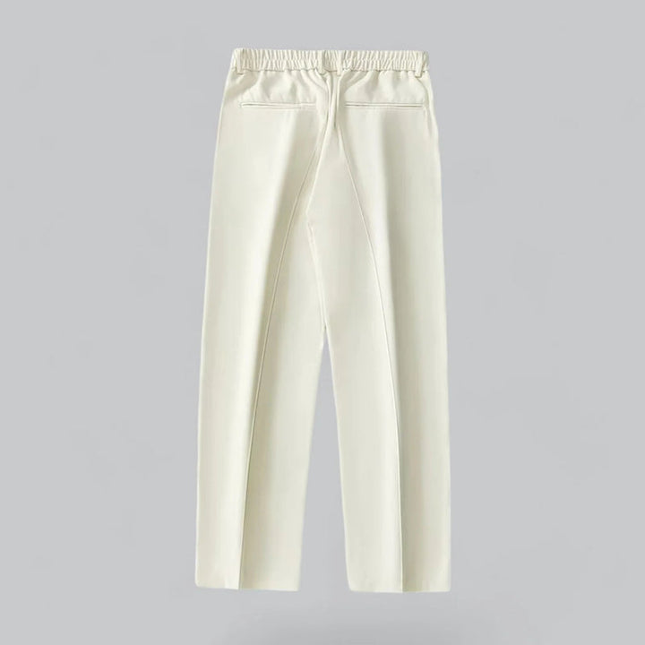 Herren Hose | Weite Beine | Elastischer Bund | Sommer
