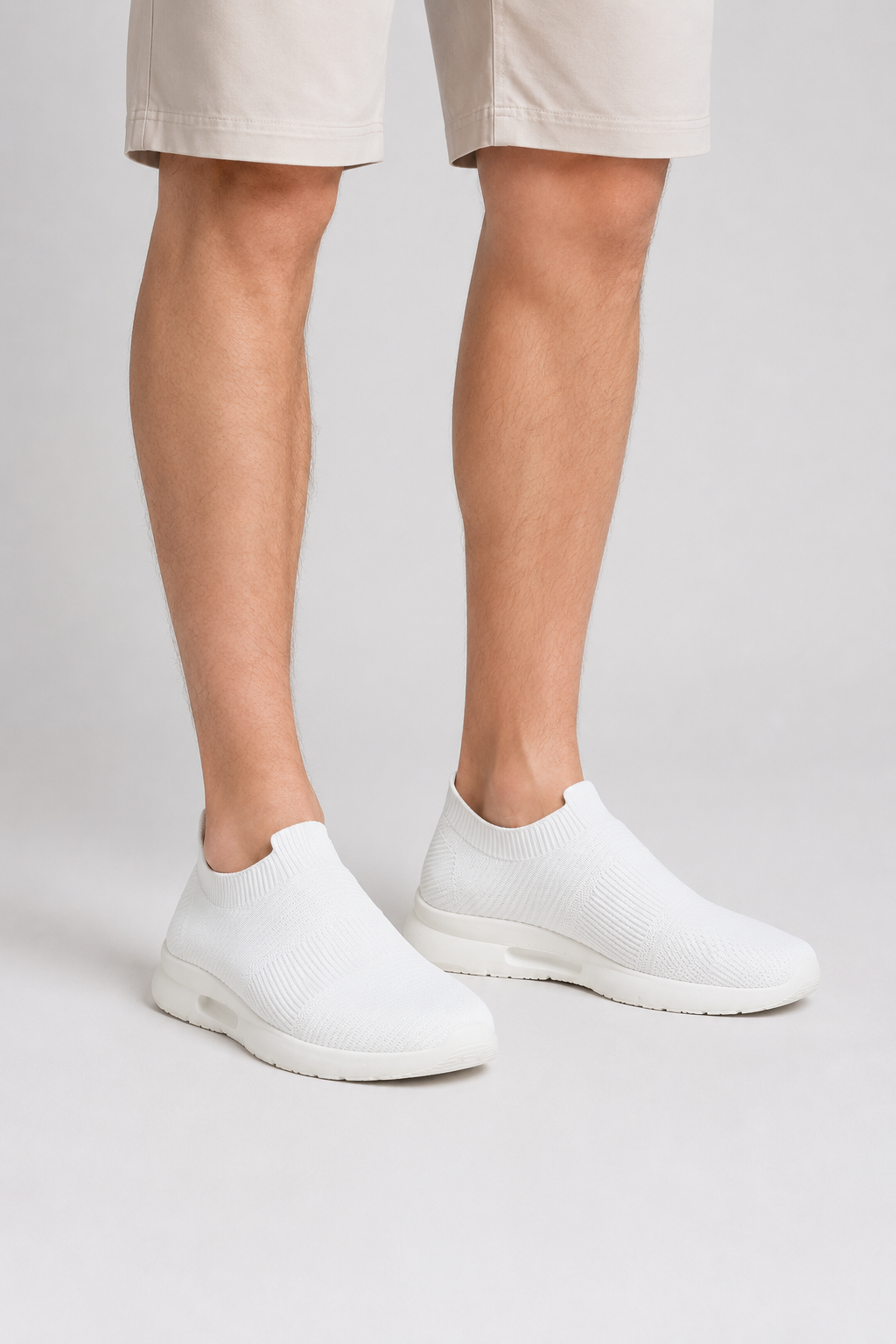 Herren Sneakers | Flexibles Strickdesign Komfort | Modern Schuhe Herren
