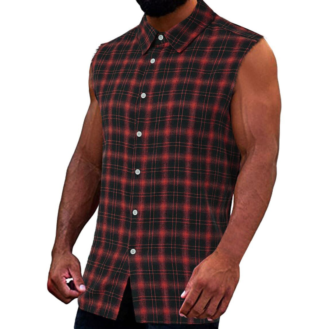 Herren Hemd | Slimfit Vintage | Mit Knöpfen | Sommer