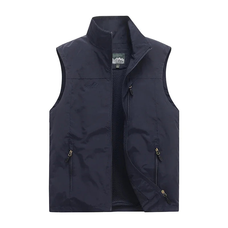 Herren Bodywarmer | Sportlich | Mit Reißverschluss | Sommer