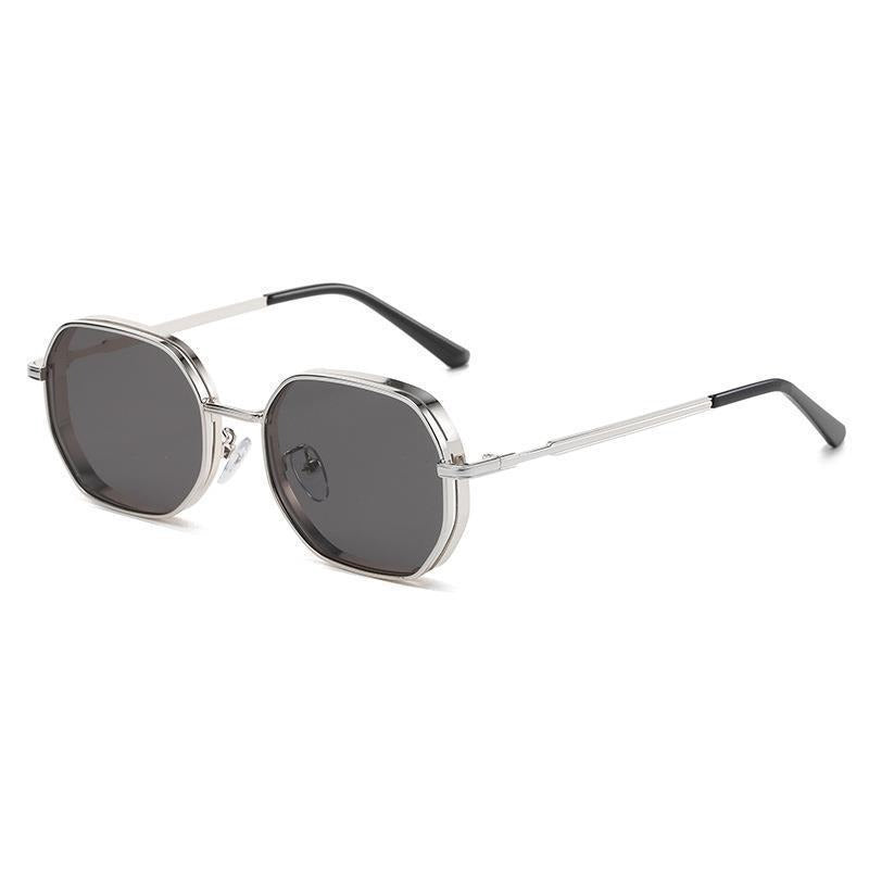 Herren Sonnenbrille | Retro Stil | Eckige Gläser | Street Sommer