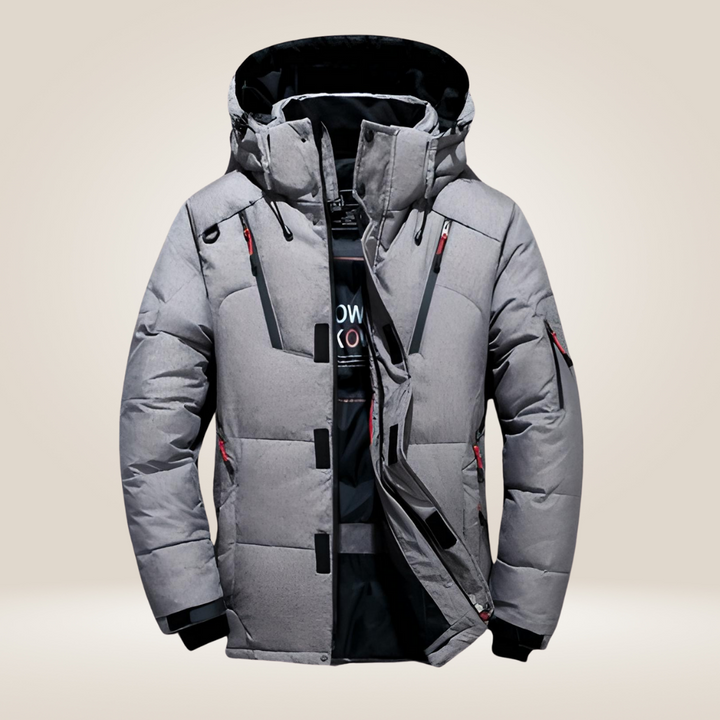 Winterjacke Herren | Warmer Parka Herren | Wattiertes Design