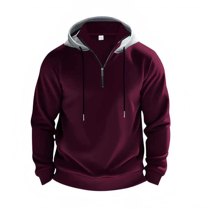 Sweatshirt Herren | Glatte Oberfläche Sportlich | Modern Kleider Herren