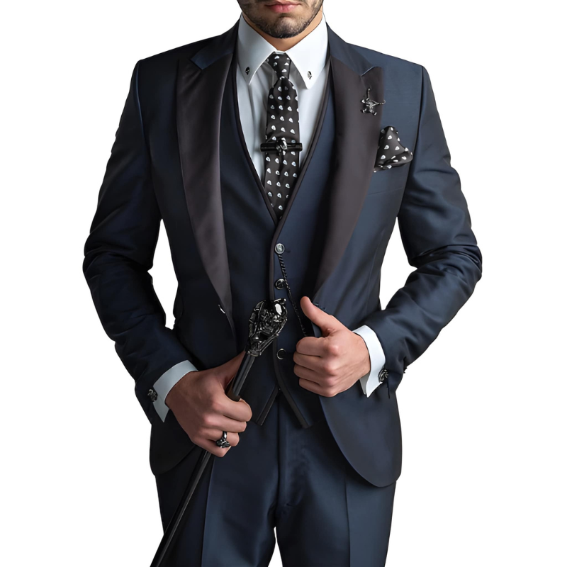 Herren Set | Elegantes Anzug Set | Kleider Lässig Stil