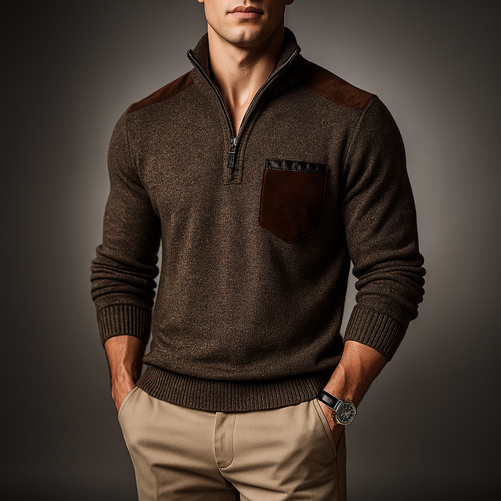 Pullover Herren | Modern Schlicht Elegant | Klassisch Herren Pulli