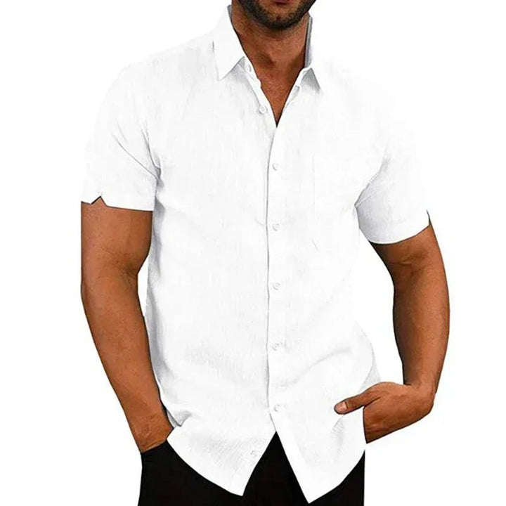 Herren Hemd | Slimfit | Kurzarm Klassisch | Sommer