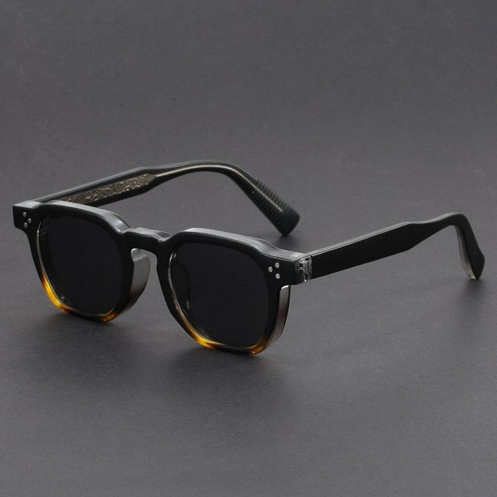 Herren Sonnenbrille | Retro Stil | Runde Form | Sommer