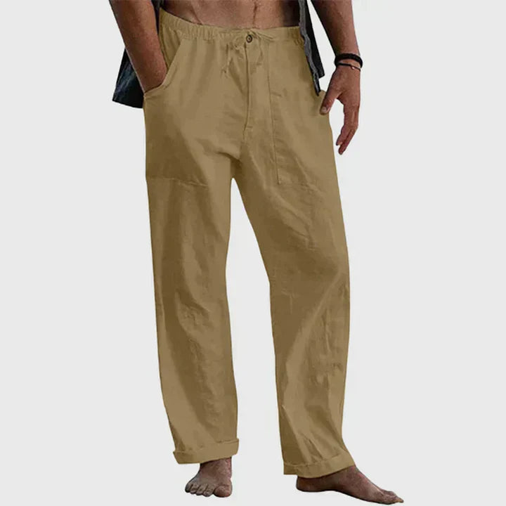 Herren Hose | Leicht &amp; Bequem | Elastischer Bund | Sommer